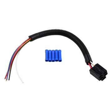M90206 Ignition Key Switch Wiring Harness Compatible with John Deere TCA15075 AM101561 TCA22740 Compatible with Cub Cadet Troy-Bilt Toro Exmark Hustler Lawn Tractor 725-3026 925-3026 (18)