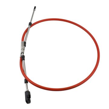 Throttle Shift Control Cable 4FT ABA-CABLE-6-GY For Marine Outboard Engine