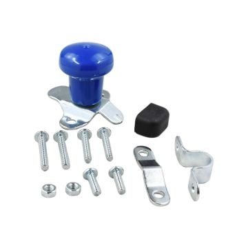 Blue Vinyl Steering Wheel Spinner Knob WSV120B For John Deere
