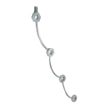 Fuel Return Overflow Pipe 32A61-04100 For Mitsubishi