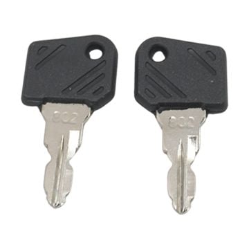 2Pcs Ignition Key 0039730404 For Linde
