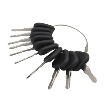 10Pcs 777 Ignition Switch Keys 14529178 For Volvo