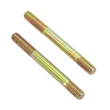 Steel Double End Stud Bolt Injector Platen Screws Threaded Rods For Kipor Kama