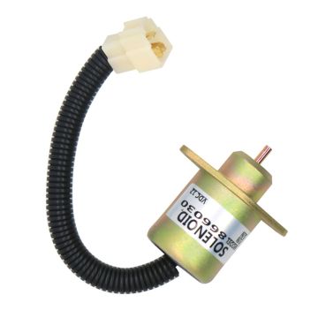 Fuel Shutdown Solenoid 866030 866030GT 12V Genie Lift AL4 AL4000D2 AL5 AL5000 AL5HT RL4 RL4000 TML-4000 Kubota Engine D905 D1105 