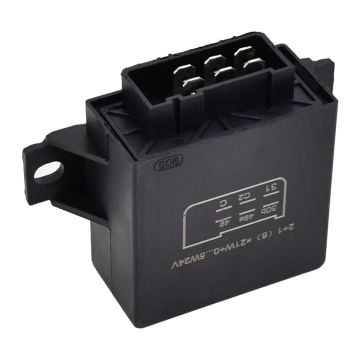 944-05 24V Flasher Relay Compatible with Coach Bus Parts TBB52 4DW003