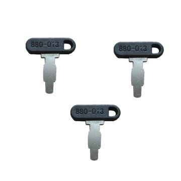 3 Pcs Ignition Key 35111880013 For Honda