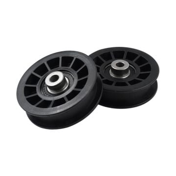 2PCS Flat Idler Pulley 110-6775 280-469 For Toro