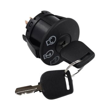 Lawn Mower Ignition Switch 5 Terminals Compatible with MTD Craftsman 925-04659 725-04659 Ariens Bad Boy Cub Cadet Troy-Bilt Husqvarna AYP Kubota Dixie Zero Turn Lawn Tractor-3 Position