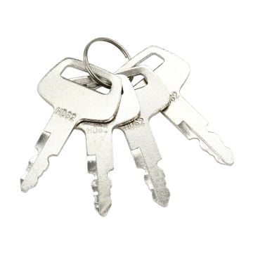 4PCS Ignition Key HD62 For Bobcat