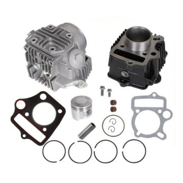 52.4mm Cylinder Head Assembly for 4 Stroke Horizontal 90cc 110cc 125cc Engine
