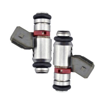 2 Pieces Twin Power High Flow Fuel Injector 27617-08 for 2008-2016 for Harley-Davidson