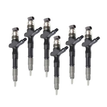 6 Pcs Fuel Injector 6211-12-3500  for Komatsu