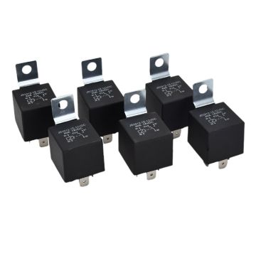 6Pcs 12V 5 Terminal 40A Relay 086-1201-00 for Bad Boy