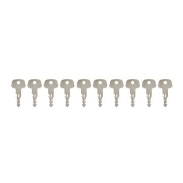 10Pcs Heavy Equipment Key 706 Ignition Key for Liebherr
