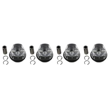 4Pcs B4164T 1.6L Engine Piston & Ring Assembly Set CJ5Z6108A for Ford