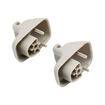 2Pcs Sun Visor Hook Clip 1HS09BD1AA for Dodge Ram