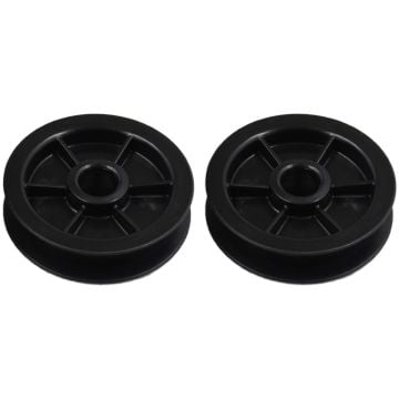 2 Pcs K144C0054M Belt Drive Idler Pulley Square Rail 144C0054 for GMC