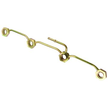 Injector Leak Off Rail Fuel Return Overflow Pipe MD084930 1428A037 for Mitsubishi