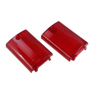 2Pcs Red Rear Combo Lamp Lens 56642-23320-71 566422332071 for Toyota