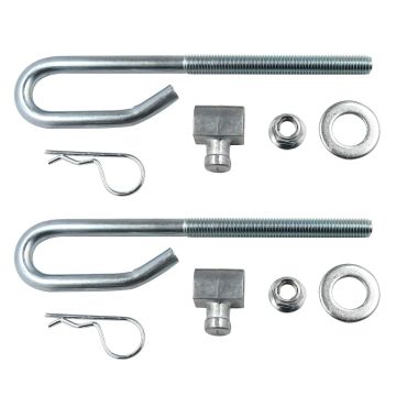 2 Pcs Deck Lift Linkage Rod Kit GX24864 For John Deere