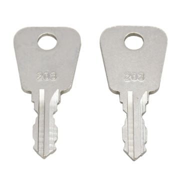 2Pcs Control Cabinet Key 3HAC052287-002 For ABB