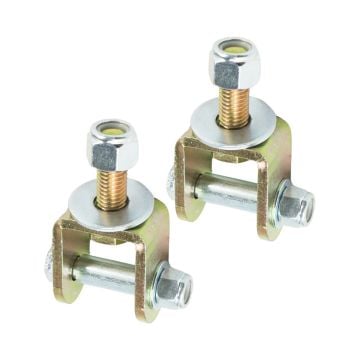 2 Pcs Shock Adapter Mount to Eyelet Conversion Mounts 690001 For Lifted Trucks