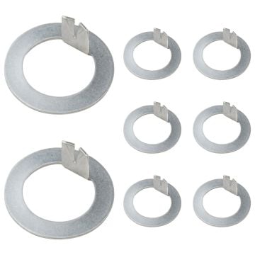 8 Pcs 1" Spindle Tang Washer For EZ Lube