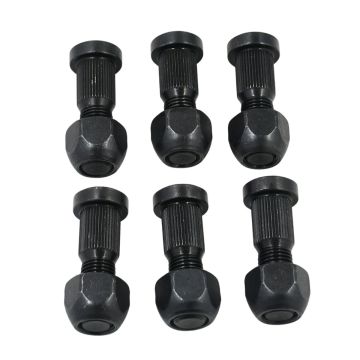 6 Pcs Rear Wheel Stud Nut Set 43812-23320-71 For Toyota