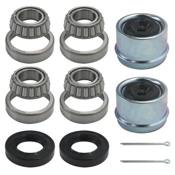 2 Set Trailer Wheel Hub Bearings Kit 30205 For Light Trailer Axle