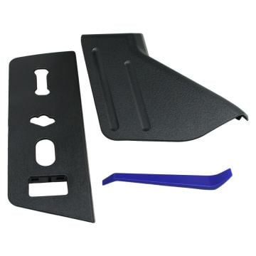 Front Left Driver Seat Trim Cover Panel & Seat Switch Housing Panel Bezel 9L3Z-1661693-CA For Ford