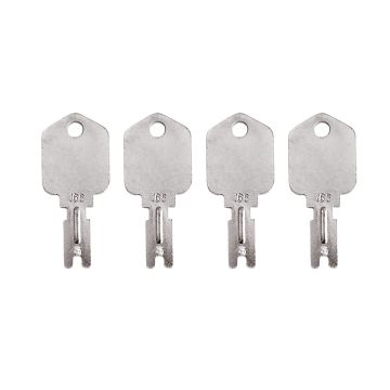 Ignition Key 4Pcs 91033317 For Caterpillar
