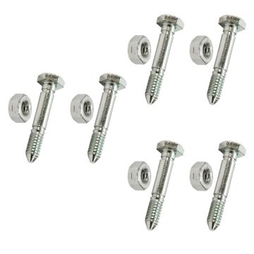 6 Pack Shear Bolt and Nut 532005 For Ariens