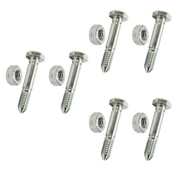 6 Pcs Shear Bolt and Nut 53200500 80-742 For Ariens