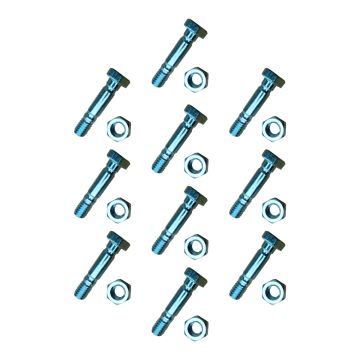 1-1/2" x 5/16" Shear Pins with Nuts Kit 710-0890A For MTD