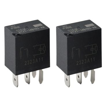 2Pcs Relay 12VDC 30A 4 Pin 8T2T-14B192-AB For Ford
