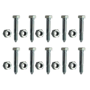10 Pcs Shear Bolts and Nuts 53200500 51001500 AM123342
