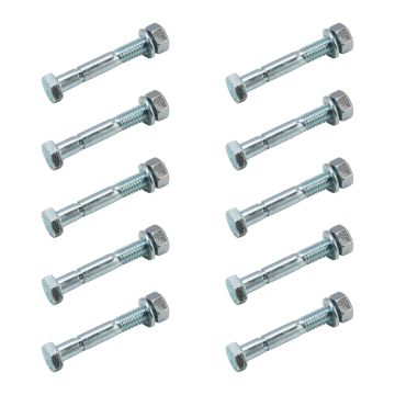 10 Pcs 5/16" x 2-1/4" Shear Bolts 70060-01338 For Kubota