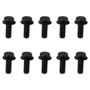 10 Pcs Hex Head Washer Self Tapping Screws 710-0599