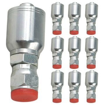 10 Pcs Hydraulic Hose Fitting With 1/2" Female JIC 10643-8-8 For Parker