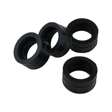 4 Pcs Carburetor Intake Boots Carb Holders 16211-MB0-000 For Honda