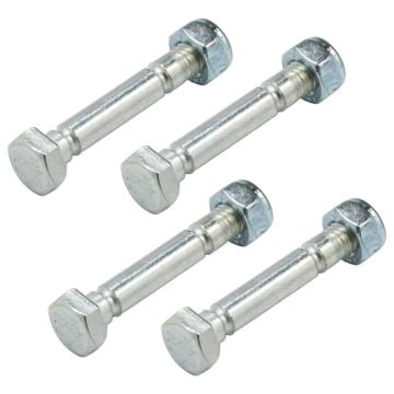 4 Pcs Snow Blower Shear Pins Bolts and Nuts 303160355P For Powersmart