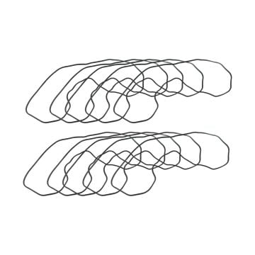 10 Pcs Valve Cover Gasket 13-0340