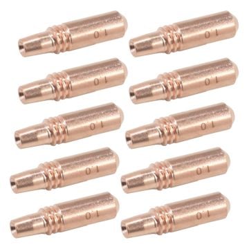 10 Pcs .035-.040” Contact Tips 206187 For Miller
