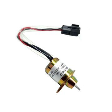 12V Stop Solenoid 1503ES-12S5SUC5S John Deere Dozer 550G Backhoe Super 590 L M Crawler 650G Tractor X495 Skid Steer 75XT 85XT Komatsu Lift Truck 584E 585E 585G 586E Excavator PC40-8 Cummins Engine MX100 MX110 MX120 Yanmar Engine 2TNV56 2TNV70