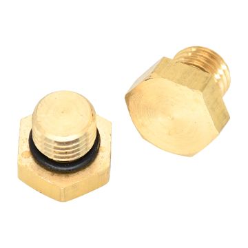 2 Pcs Plug Reservoir with O-Ring 6H1-43829-00 for Yamaha 