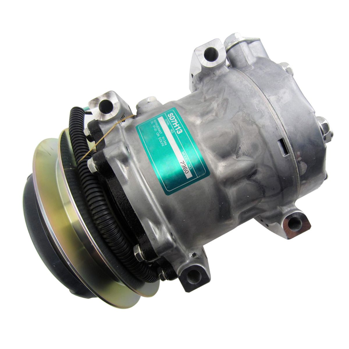 24V SD7H13 A/C Compressor YX91V00002F2 Kobelco New Holland