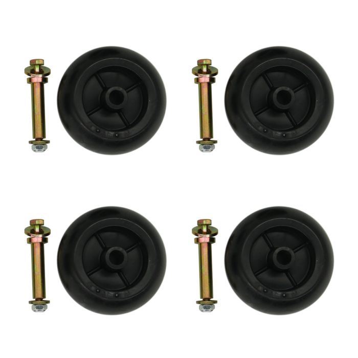 Mower deck store roller kit