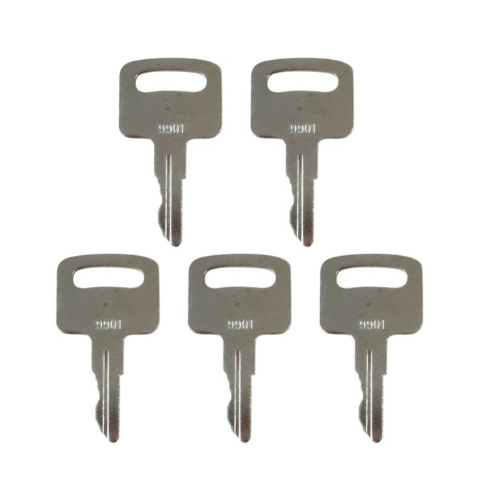 5PCS Ignition Keys 9901 JLG
