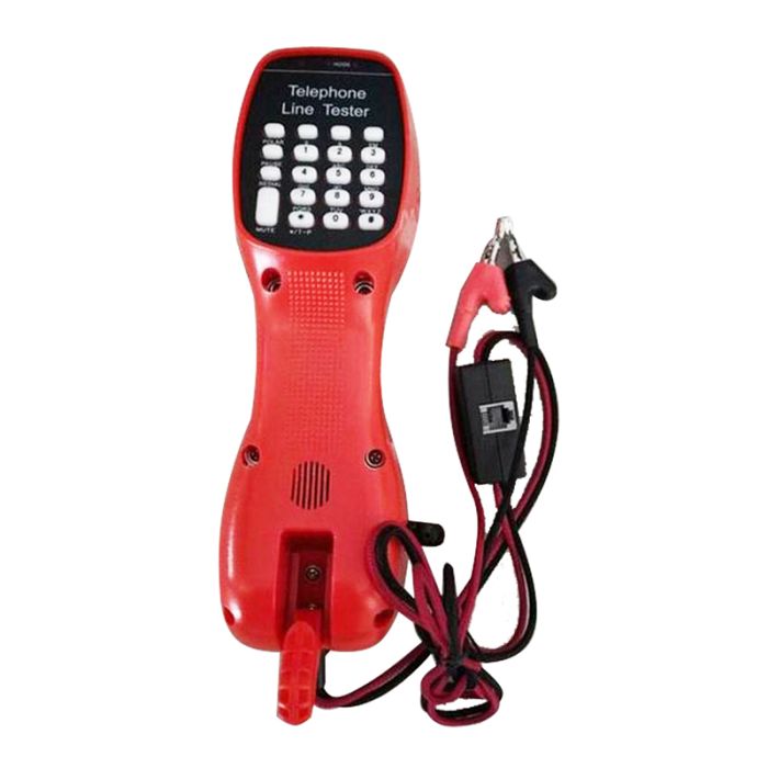 Telephone Line Tester ST230D Butt Set Lineman Test Sets LCD Dry Battery