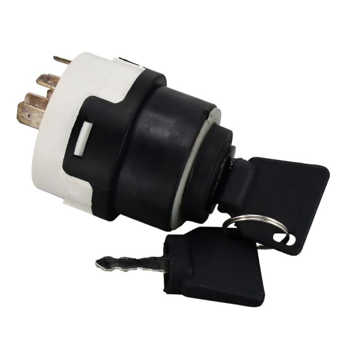Ignition Switch 4 Position 7 Terminal 2 Keys 70145500 JCB Perkins Case